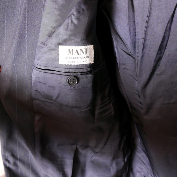 MANI by GIORGIO ARMANI Mens Sport Coat Suit Jacket - Picture 5 of 8